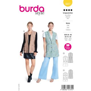 Schnittmuster - burda style - Weste - 5827  