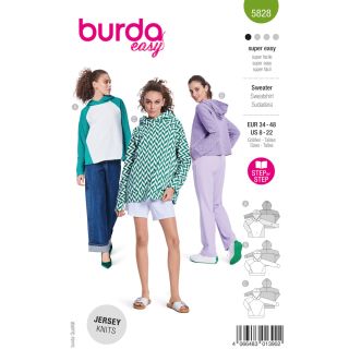 Schnittmuster - burda easy - Sweater - 5828  