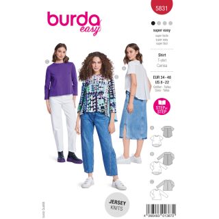 Schnittmuster - burda easy - Shirt - 5831  