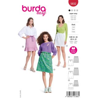 Schnittmuster - burda easy - Rock - 5832  