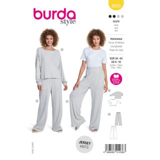 Schnittmuster - burda style - Homewear - 5853