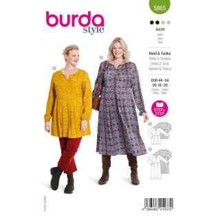 Schnittmuster - burda style - Kleid &amp; Tunika - 5865