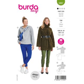 Schnittmuster - burda easy - Pulli - 5867