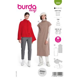 Schnittmuster - burda easy - Pulli - 5880