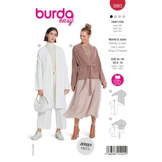 Schnittmuster - burda easy - Jacke &amp; Mantel - 5883