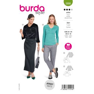 Schnittmuster - burda style - Shirt - 5886