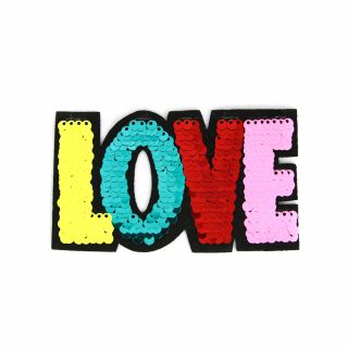 Applikation - Wendepailletten - Liebe