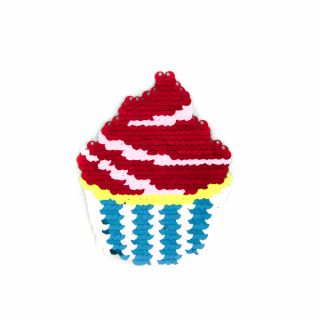 Applikation - Wendepailletten - Cupcake