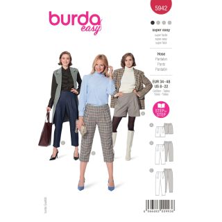 Schnittmuster - burda easy - Hose - 5942