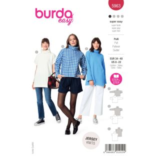 Schnittmuster - burda easy - Pulli - 5963