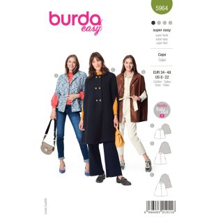 Schnittmuster - burda easy - Cape - 5964