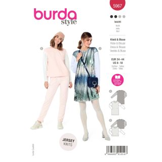 Schnittmuster - burda style - Kleid &amp; Bluse - 5967