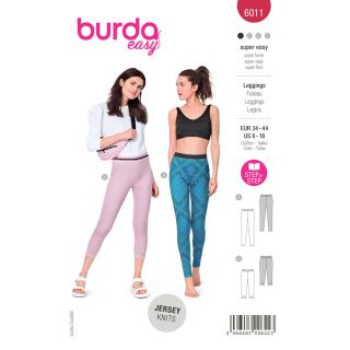 Schnittmuster - burda easy - Leggings - 6011