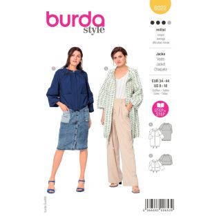 Schnittmuster - burda style - Jacke - 6022