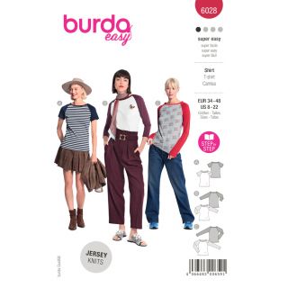 Schnittmuster - burda easy - Shirt - 6028