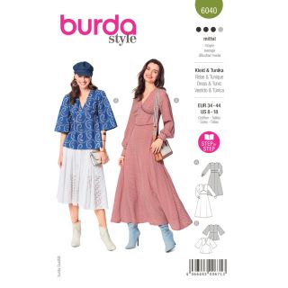 Schnittmuster - burda style - Kleid &amp; Tunika - 6040