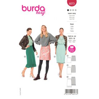 Schnittmuster - burda easy - Rock in drei Längen - 6073
