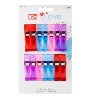 Prym Love - Stoff Clips - 5,5 cm - 14 Stück