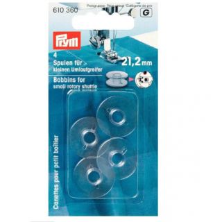 Prym - Nähmaschinenspulen - kleiner Umlaufgreifer - 21,2 mm