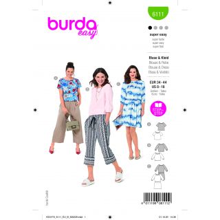 Schnittmuster - burda easy - Bluse - 6111