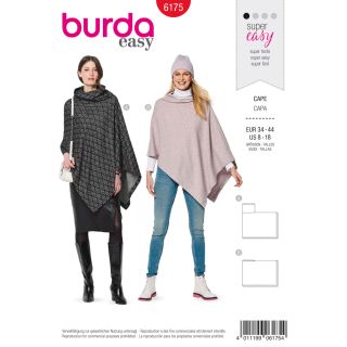 Schnittmuster - burda easy - Cape - 6175