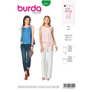 Schnittmuster - burda easy - Top - 6201