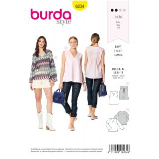 Schnittmuster - burda style - Shirt - 6234