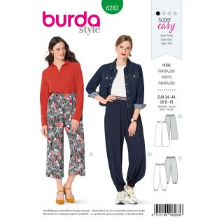 Schnittmuster - burda easy - Hose - 6283