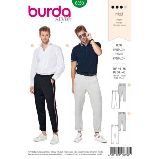 Schnittmuster - burda style - Herrenhose - 6350