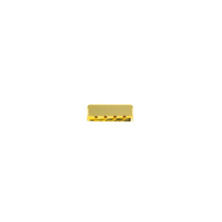 Metall-Endstück - 25mm - Gold
