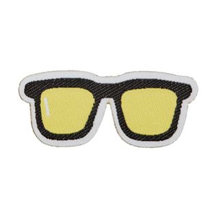 Applikation - gewebt - Sonnenbrille