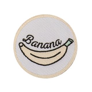 Applikation - gewebt - Bananaaa