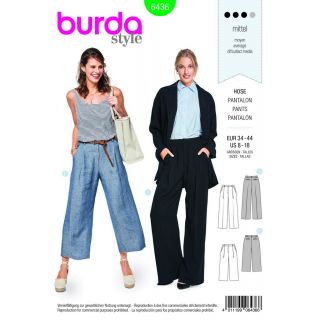 Schnittmuster - burda style - Hose - Culotte - 6436 