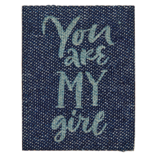 Applikation - Jeans - You are my Girl