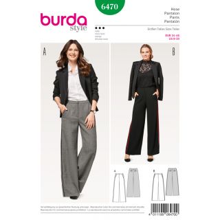 Schnittmuster - burda style - Hose mit Formbund - 6470