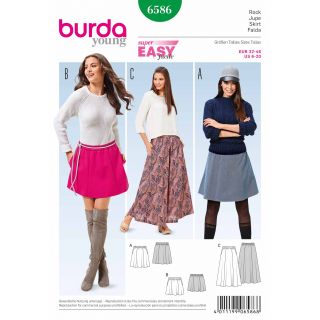 Schnittmuster - burda style - Rock - 6586