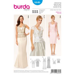Schnittmuster - burda style - Kleid &amp; Top - 6646