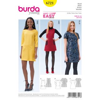 Schnittmuster - burda style - Kleid - 6721