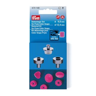 Prym - Demontageset für Vario Creative Tool - Color Snaps - Ø  9 und 12,4 mm