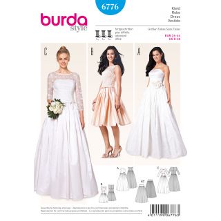 Schnittmuster - burda style - Brautkleider - 6776