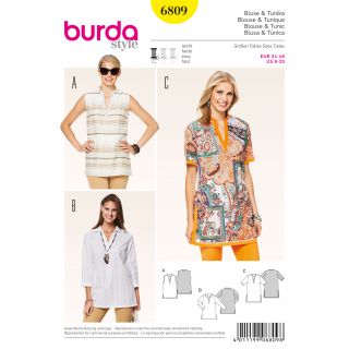 Schnittmuster - burda style - Bluse - Tunika - 6809