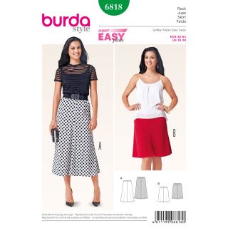 Schnittmuster - burda style - Rock - 6818