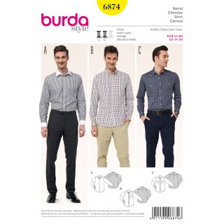 Schnittmuster - burda style - Hemd - 6874