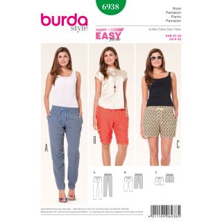 Schnittmuster - burda easy - Hose - 6938