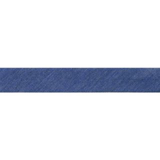 Jerseyschrägband - 40/20 - uni - kornblau meliert