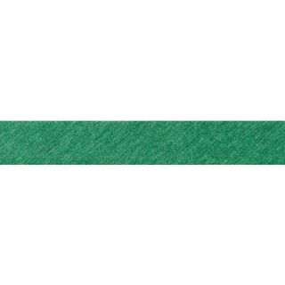 Jerseyschrägband - 40/20 - uni - dunkelgrün meliert