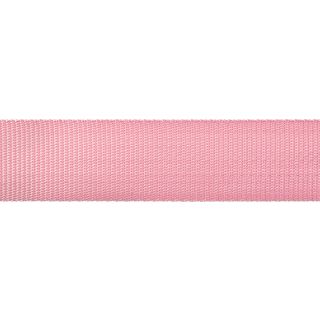 Gurtband - 40 mm - uni - rosa