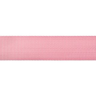 Gurtband - 40 mm - uni - rosa