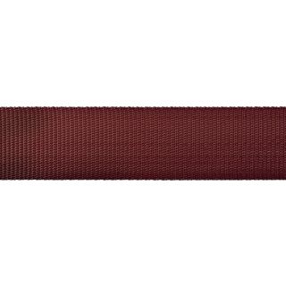 Gurtband - 40 mm - uni - burgund