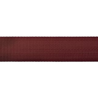 Gurtband - 40 mm - uni - burgund